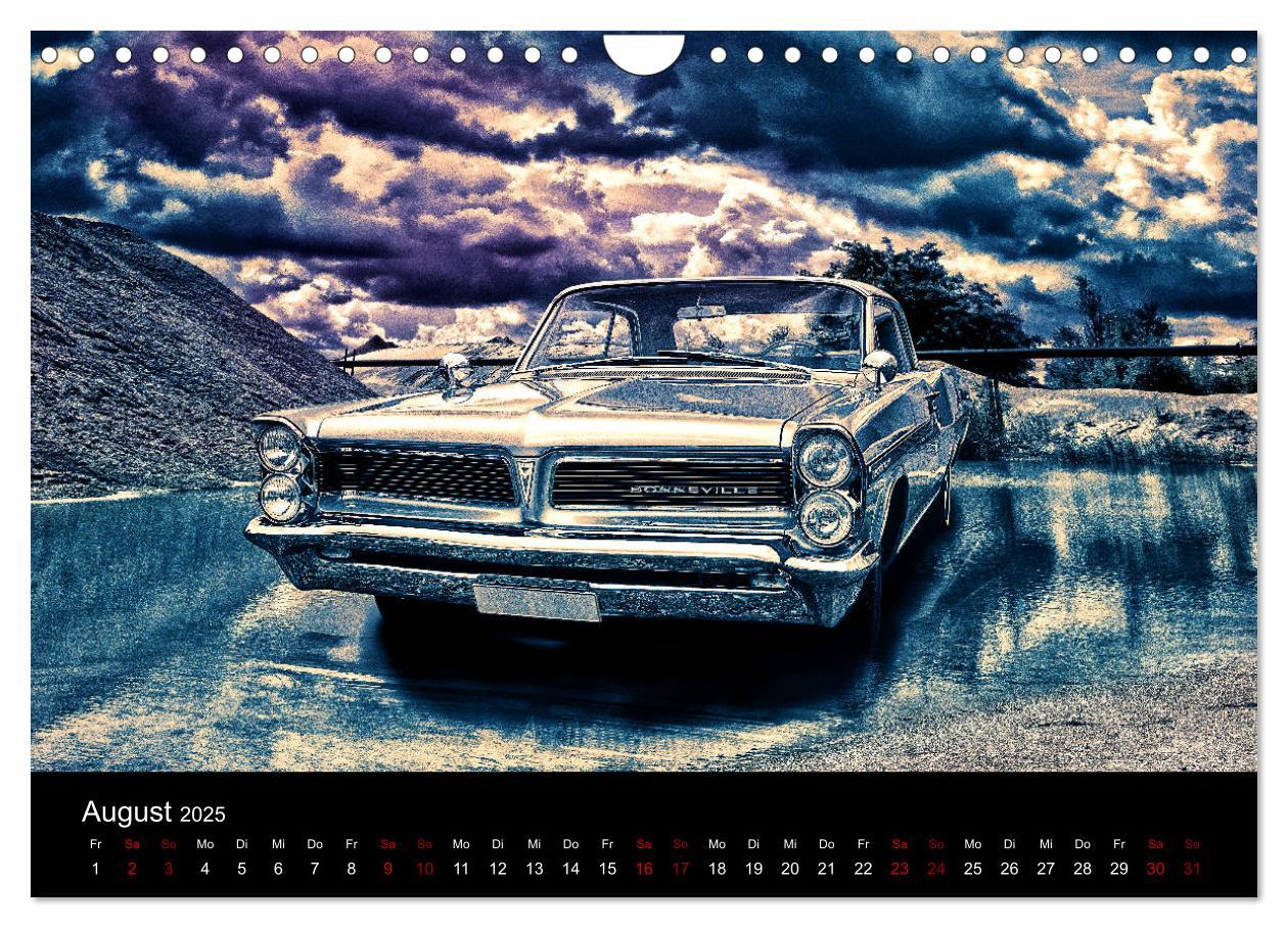 Bild: 9783435409037 | American Automobile (Wandkalender 2025 DIN A4 quer), CALVENDO...