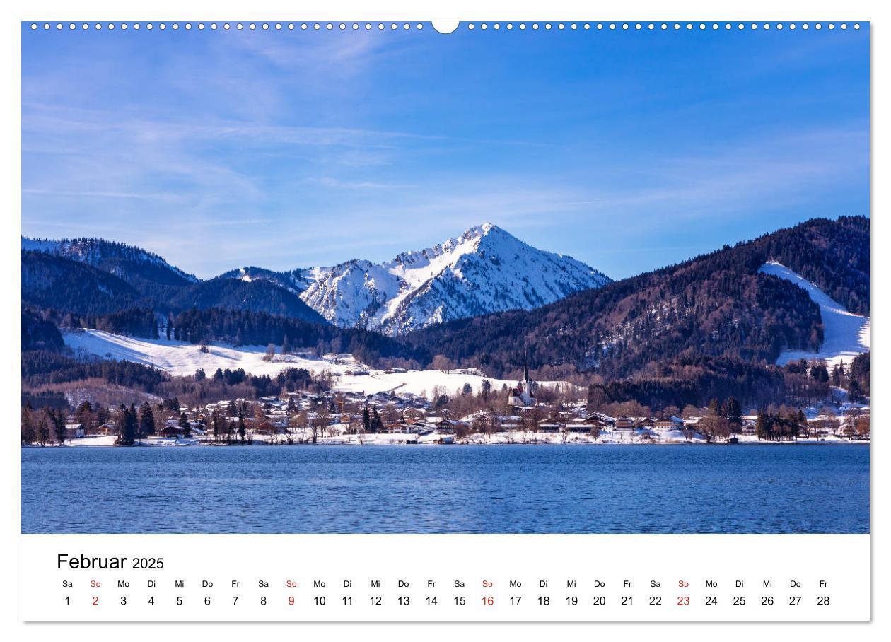 Bild: 9783435093465 | Tegernseer Momente (hochwertiger Premium Wandkalender 2025 DIN A2...