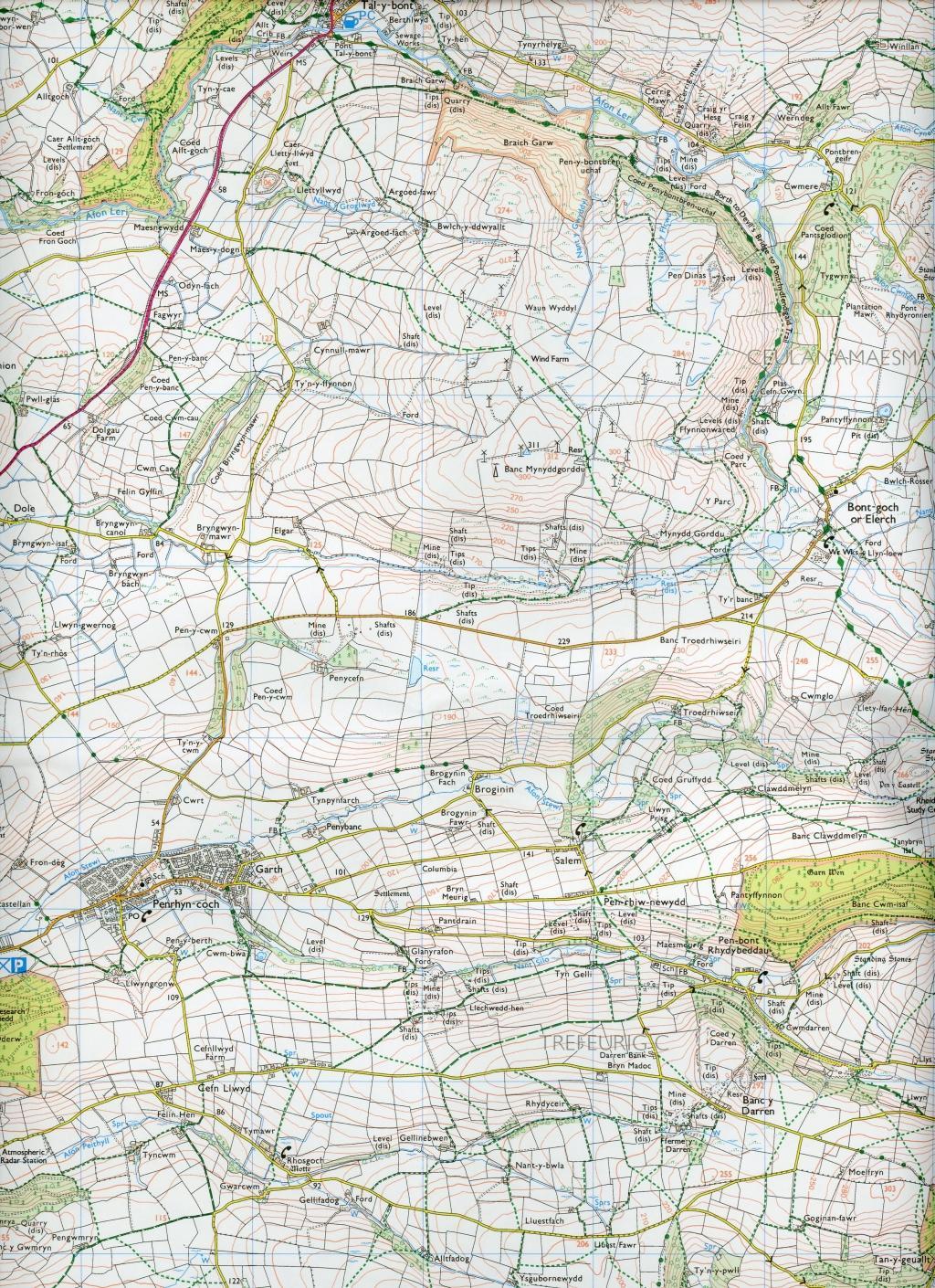 Bild: 9780319244067 | Aberystwyth and Cwm Rheidol | Ordnance Survey | (Land-)Karte | 2015