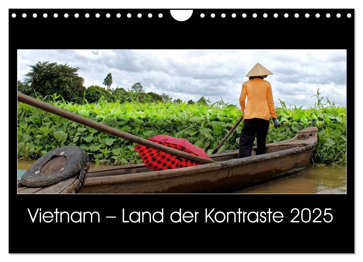 Cover: 9783435571185 | Vietnam ¿ Land der Kontraste 2025 (Wandkalender 2025 DIN A4 quer),...