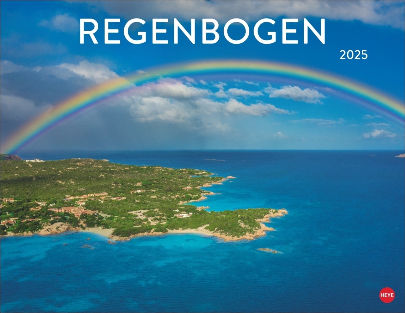 Cover: 9783756405138 | Regenbogen Posterkalender 2025 | Kalender | Spiralbindung | 14 S.