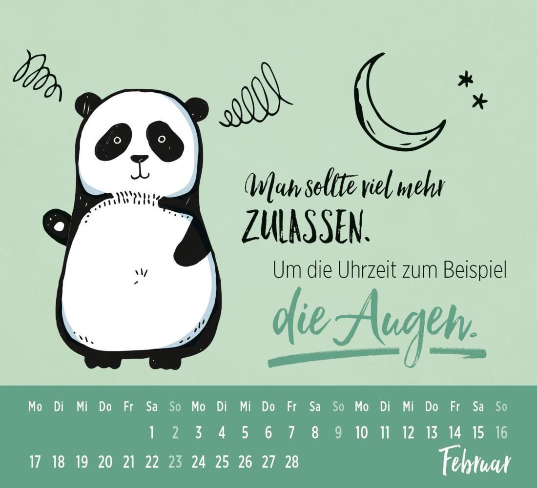 Bild: 4036442012246 | Mini-Kalender 2025: Wer bin ich und warum so früh? | Groh Verlag