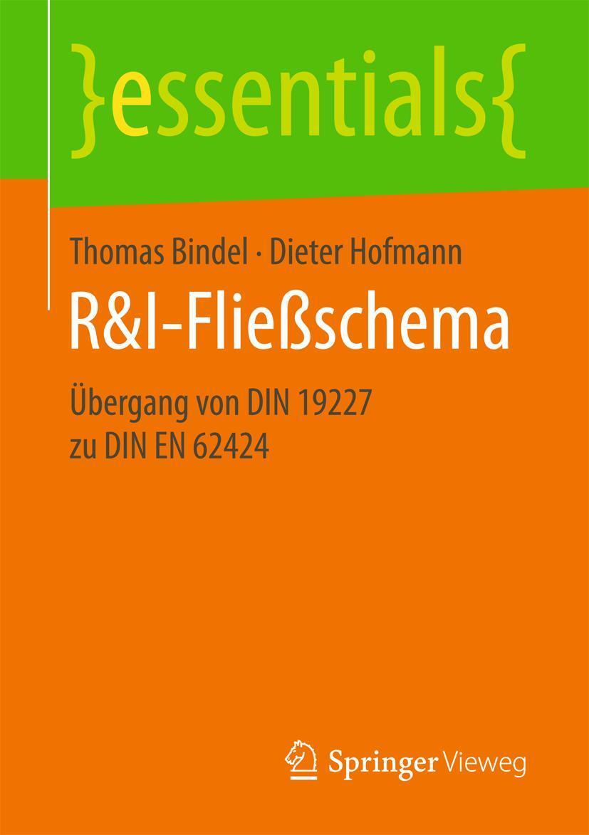 Cover: 9783658155582 | R&amp;I-Fließschema | Übergang von DIN 19227 zu DIN EN 62424 | Taschenbuch