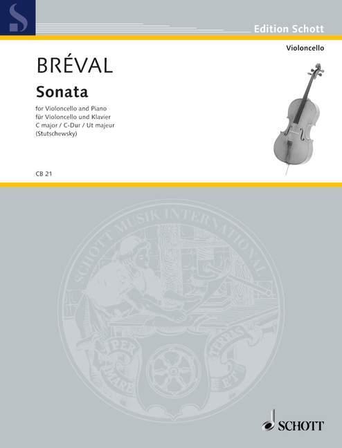 Cover: 9783795795863 | Sonata C-Dur aus op. 40. Violoncello und Klavier. | Bréval | Broschüre