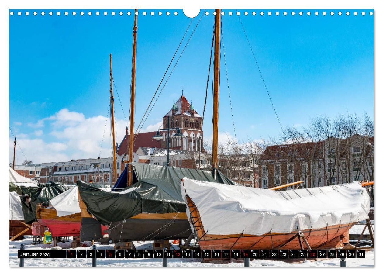 Bild: 9783435287659 | Greifswald, Bilder einer Stadt (Wandkalender 2025 DIN A3 quer),...