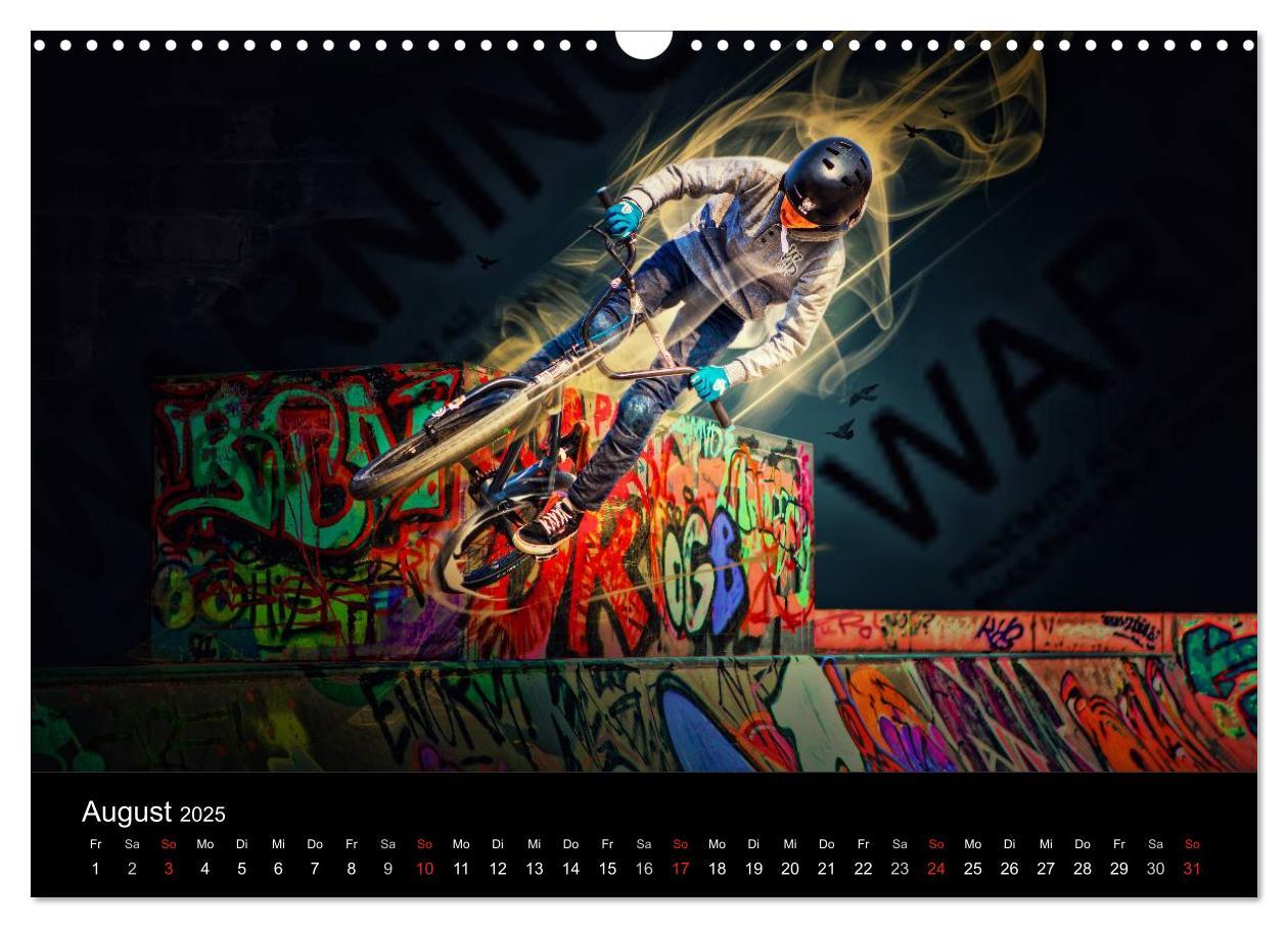 Bild: 9783435614356 | BMX My Life (Wandkalender 2025 DIN A3 quer), CALVENDO Monatskalender