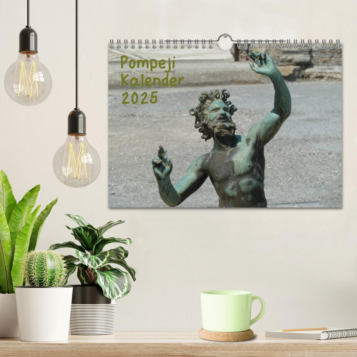 Bild: 9783435842605 | Pompeji-Kalender (Wandkalender 2025 DIN A4 quer), CALVENDO...