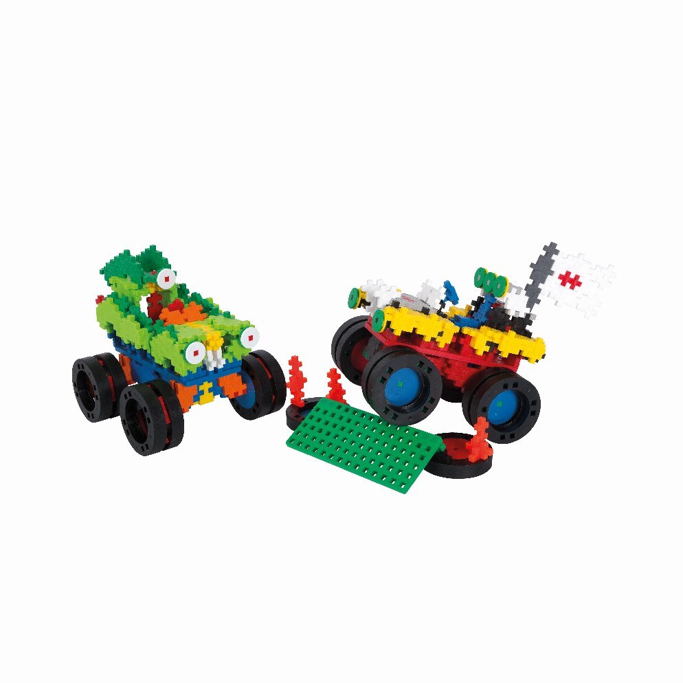 Bild: 5710409106009 | 600 Kreativ Bausteine GO! Monster Trucks | 9607014 | 2022 | Plus-Plus