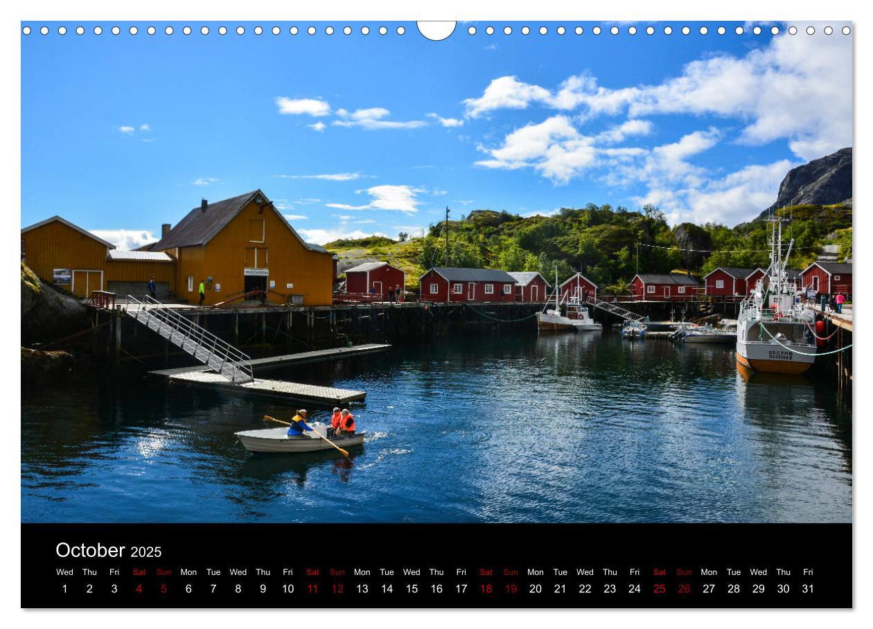 Bild: 9781325949403 | The magical Lofoten Islands (Wall Calendar 2025 DIN A3 landscape),...