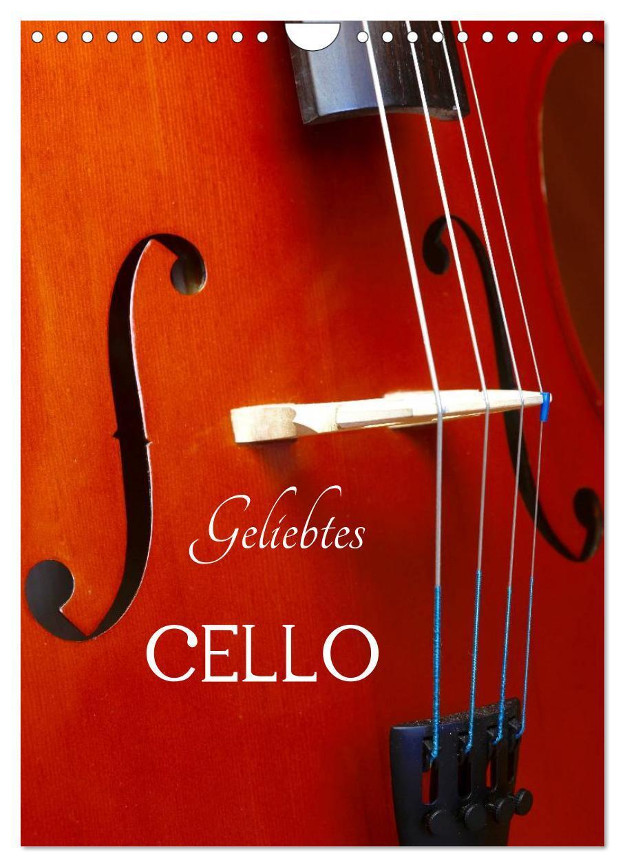 Cover: 9783457010907 | Geliebtes Cello (Wandkalender 2025 DIN A4 hoch), CALVENDO...