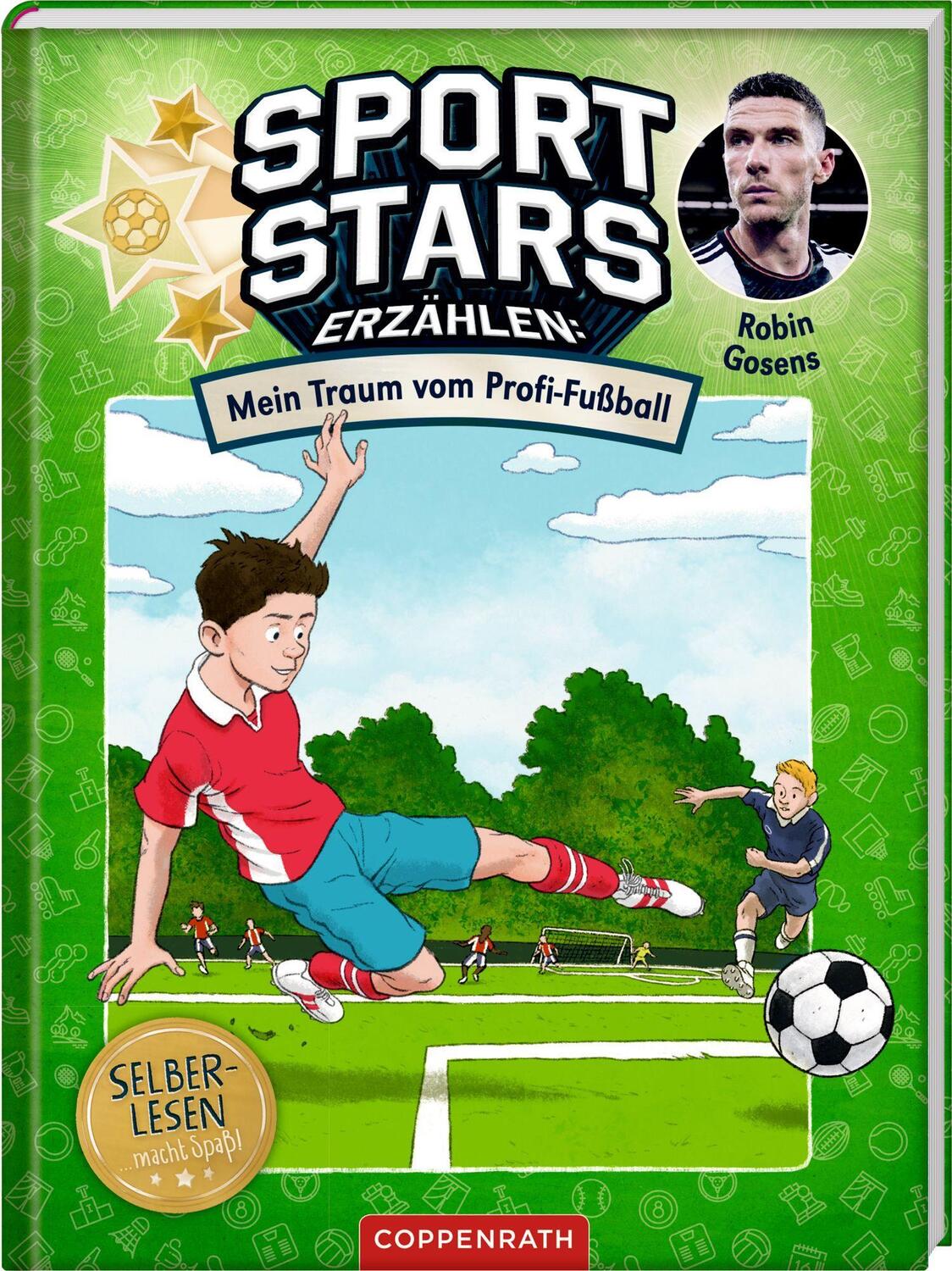 Cover: 9783649646624 | Sportstars erzählen (Leseanfänger, Bd. 1) | Robin Gosens | Buch | 2024