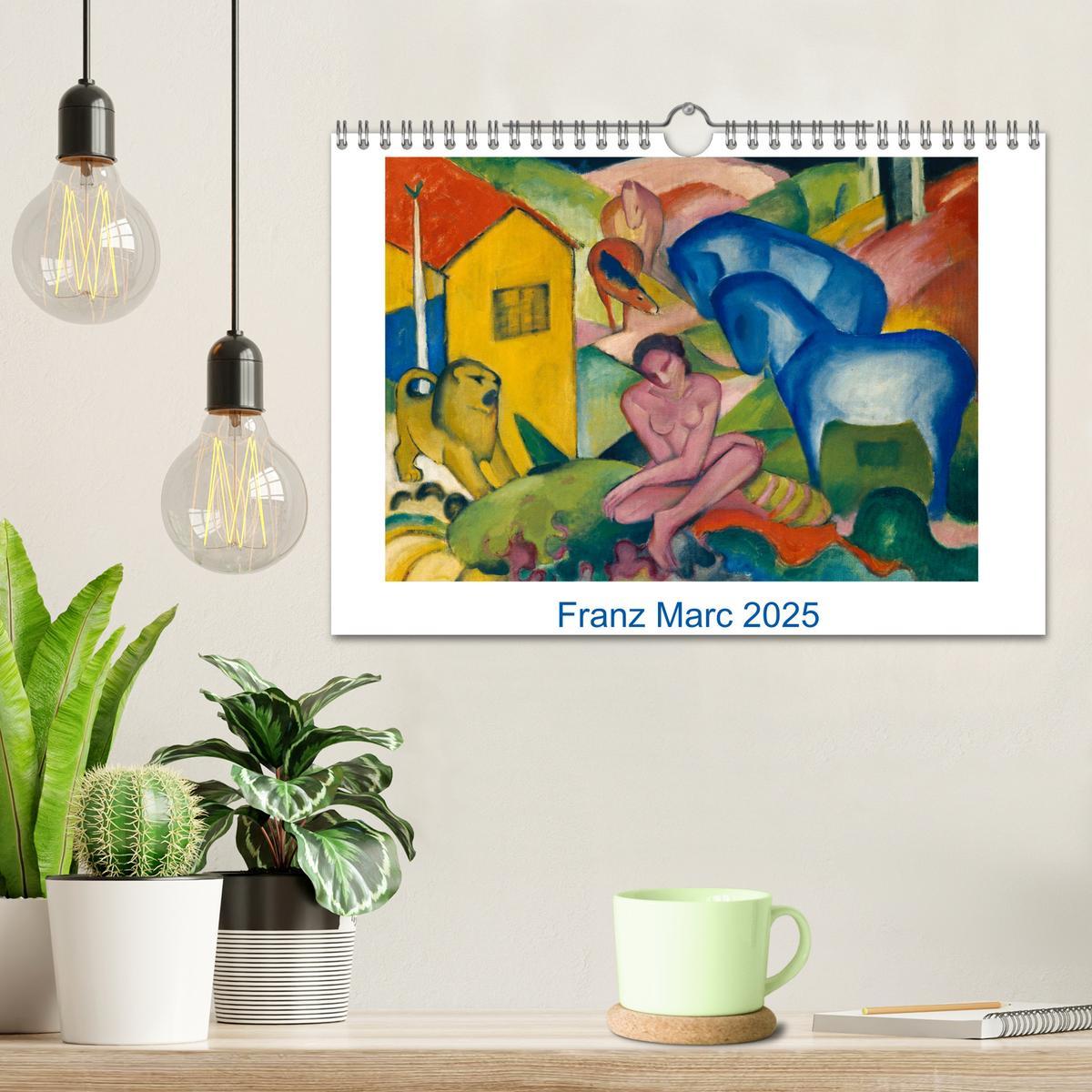 Bild: 9783435324965 | Franz Marc 2025 (Wandkalender 2025 DIN A4 quer), CALVENDO...