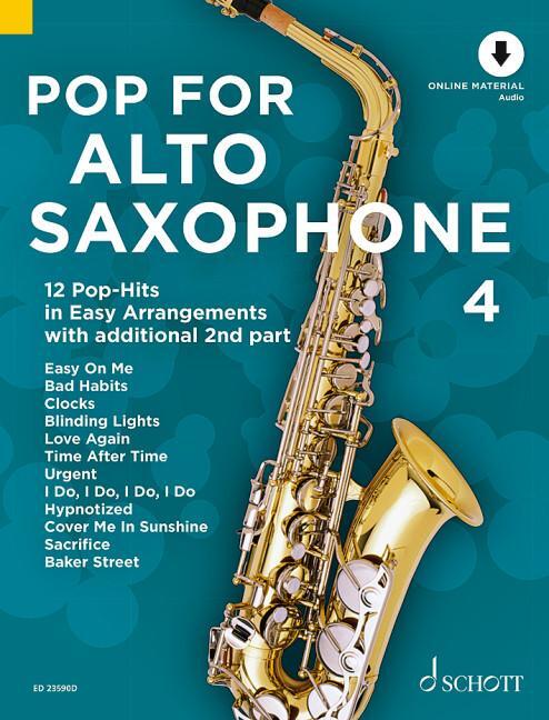 Cover: 9783795726751 | Pop For Saxophone 4 | Uwe Bye | Broschüre | Pop for Alto Saxophone