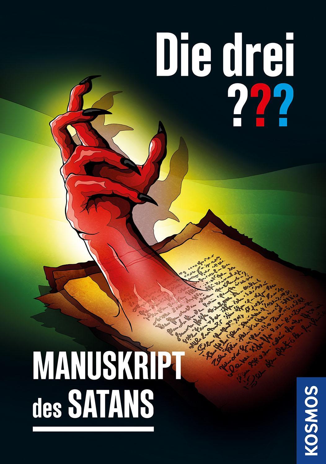 Cover: 9783440173527 | Die drei ??? Manuskript des Satans | Hendrik Buchna | Buch | Deutsch