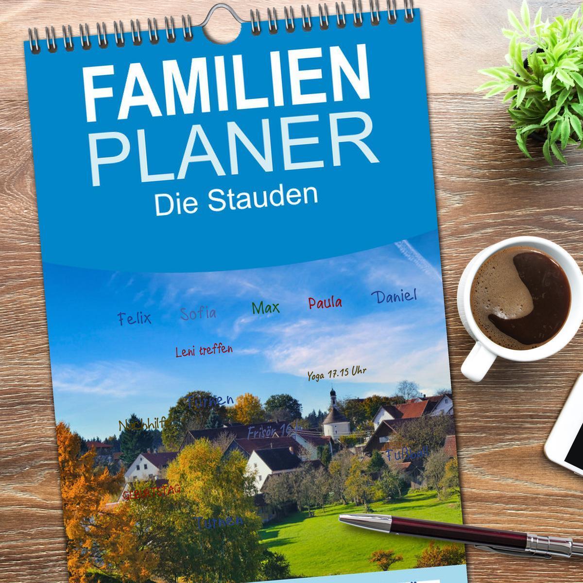 Bild: 9783457099803 | Familienplaner 2025 - Die Stauden, Naturpark in den westlichen...