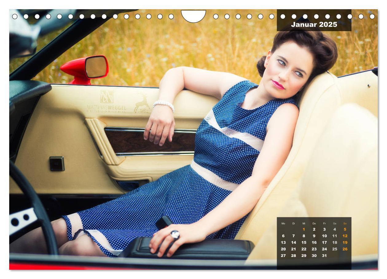 Bild: 9783435435722 | Rockabilly - Back to the 50s (Wandkalender 2025 DIN A4 quer),...