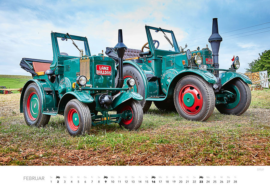 Bild: 9783966648240 | Lanz Traktoren Kalender 2025 | Stephan R. Arnold | Kalender | 14 S.