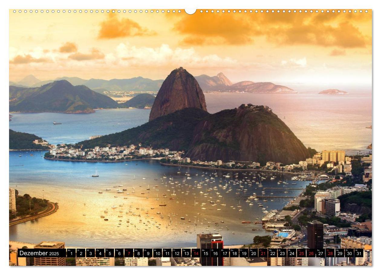 Bild: 9783435702848 | Brasilien. Sonne, Natur und Samba (Wandkalender 2025 DIN A2 quer),...