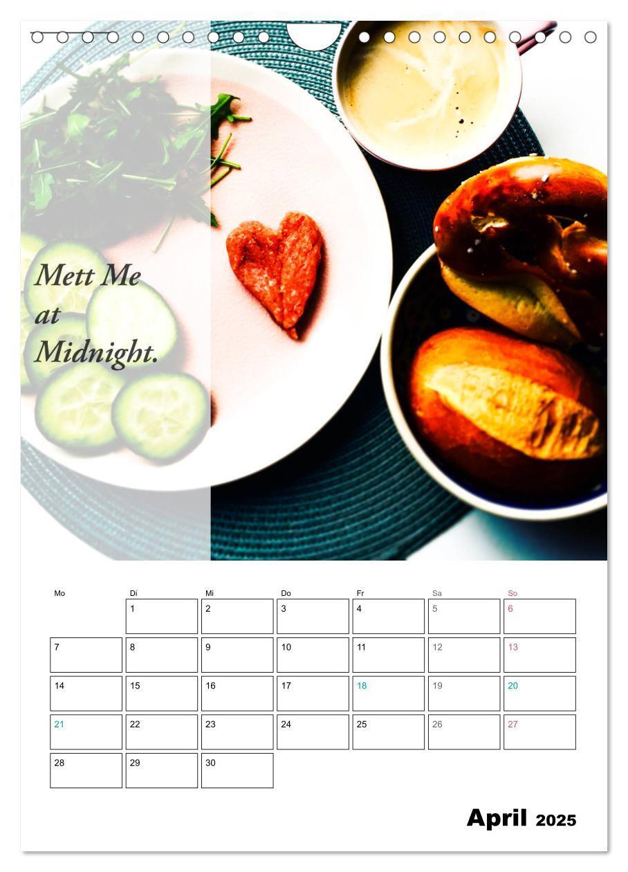 Bild: 9783435964383 | Mettkalender - Spread Some Mett. (Wandkalender 2025 DIN A4 hoch),...