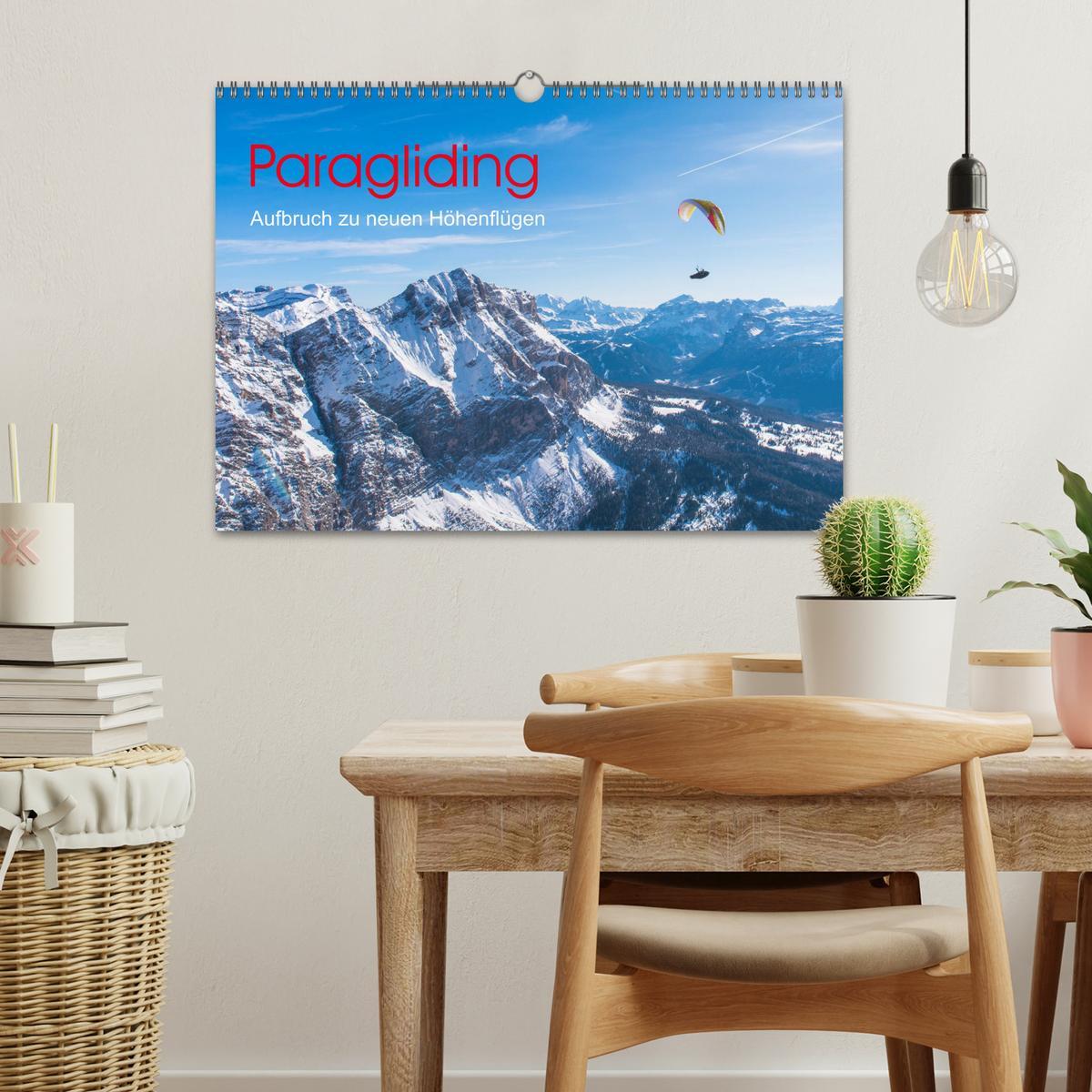 Bild: 9783435182275 | Paragliding - Aufbruch zu neuen Höhenflügen (Wandkalender 2025 DIN...