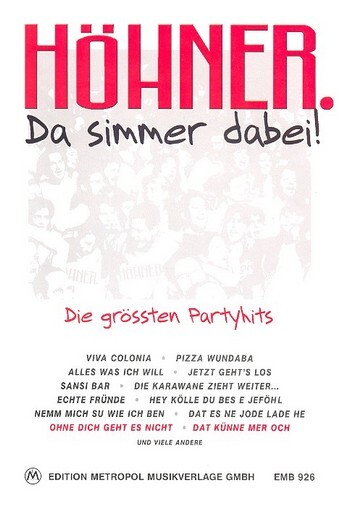 Cover: 9795016392676 | Da Simmer Dabei | Hohner | Songbuch (Gesang, Klavier und Gitarre)