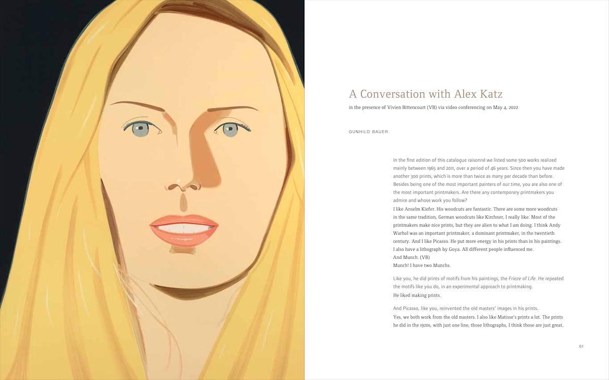 Bild: 9783775753944 | Alex Katz | Prints: Catalogue Raisonné, 1947-2022 | Schröder | Buch