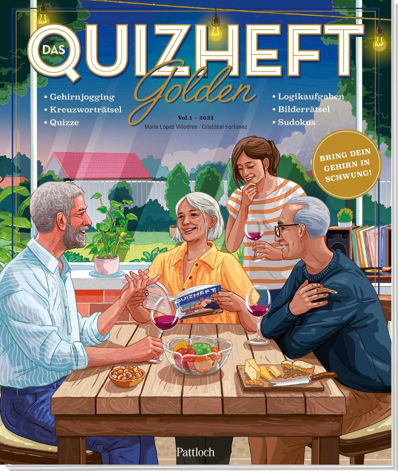 Cover: 9783629009784 | Das Quizheft - Golden | María López Villodres | Taschenbuch | 80 S.