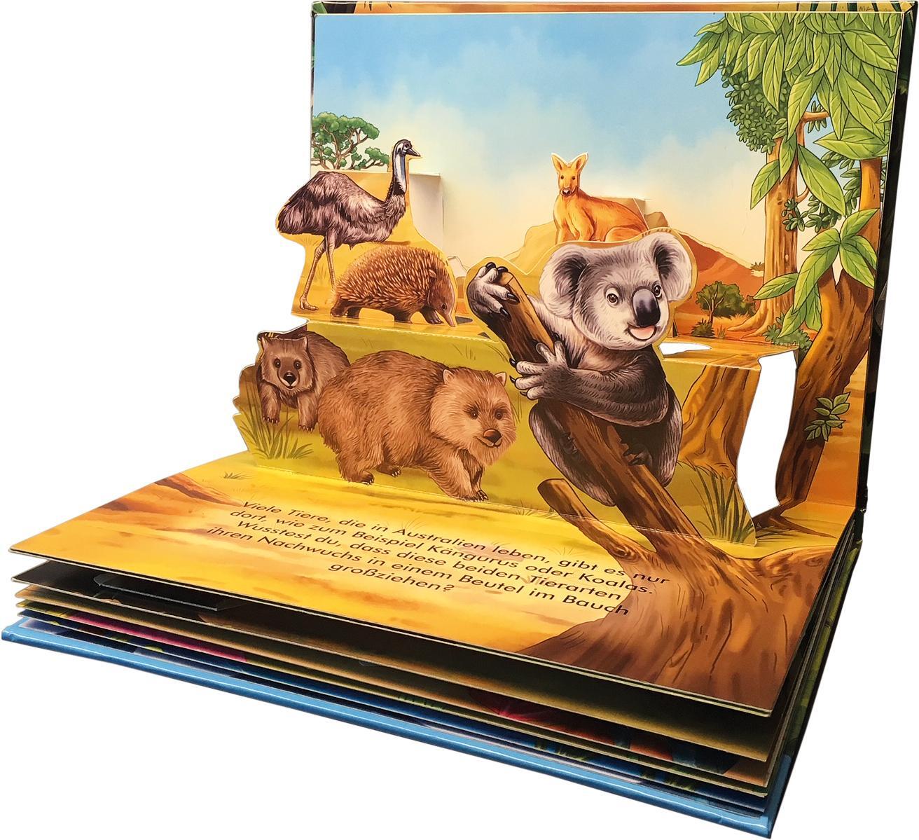 Bild: 9783863185961 | Tiere unserer Erde. Mein wildes Pop-up Buch | Cora Friedrich | Buch