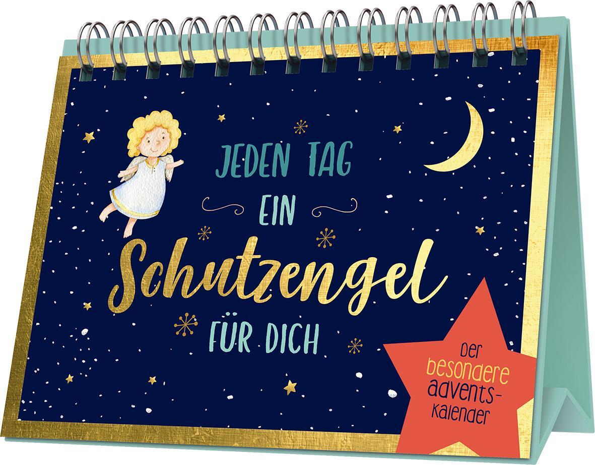 Cover: 9783625192817 | Jeden Tag ein Schutzengel für dich Adventskalender mit Aufsteller