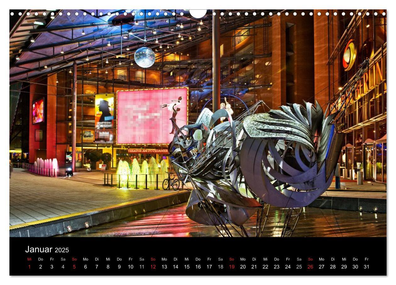 Bild: 9783435770656 | Berlin bei Nacht (Wandkalender 2025 DIN A3 quer), CALVENDO...