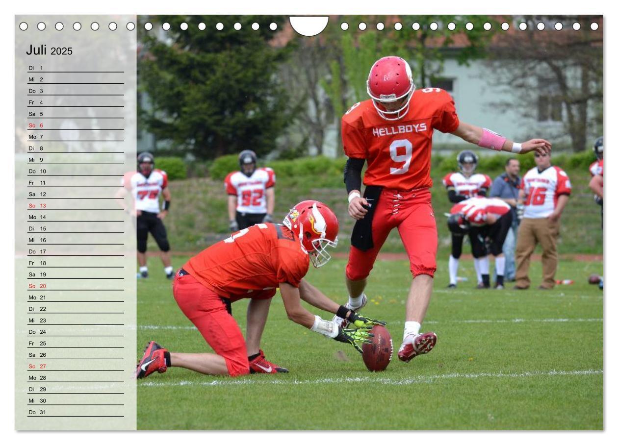 Bild: 9783435552221 | Sport. American Football (Wandkalender 2025 DIN A4 quer), CALVENDO...