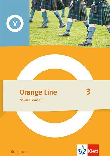 Cover: 9783125491434 | Orange Line 3 Grundkurs. Vokabellernheft Klasse 7 | Broschüre | 66 S.