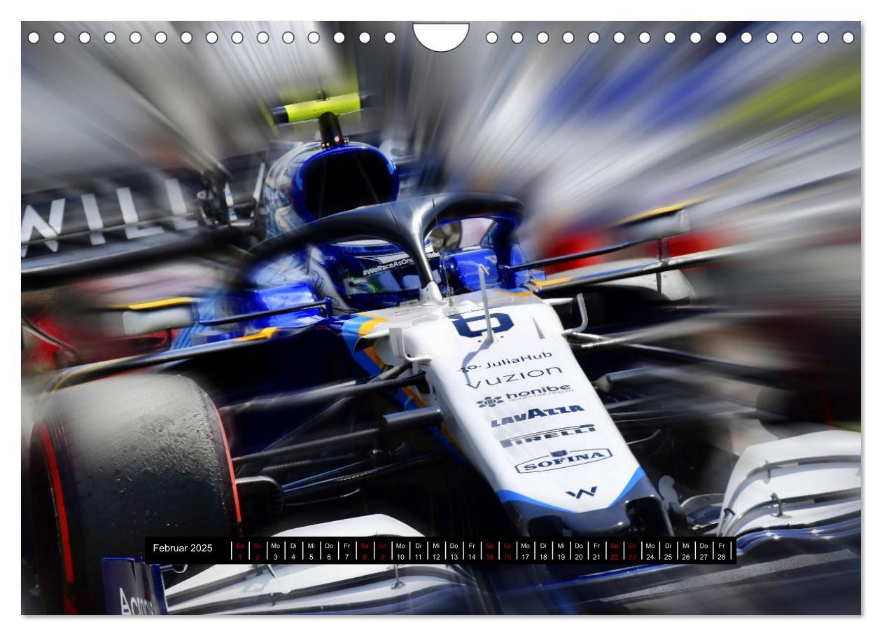 Bild: 9783383997778 | Vollgas in der Formel 1 (Wandkalender 2025 DIN A4 quer), CALVENDO...