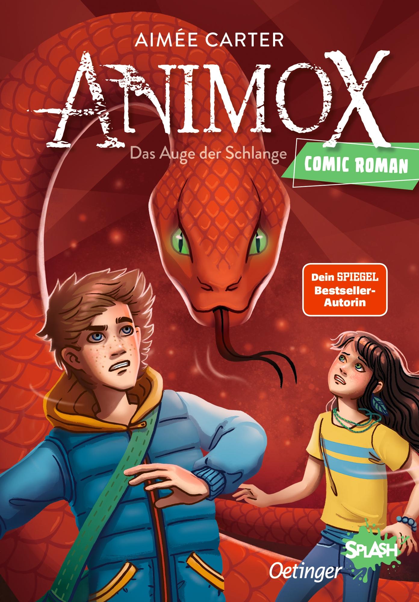 Cover: 9783751204453 | Animox als Comic-Roman 2. Das Auge der Schlange | Aimée Carter | Buch