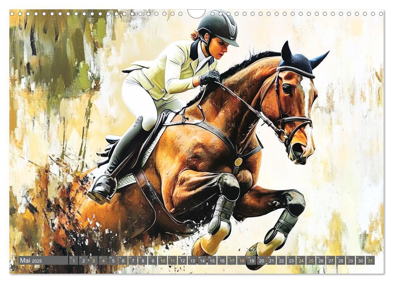 Bild: 9783457178553 | Kunst des Sports (Wandkalender 2025 DIN A3 quer), CALVENDO...