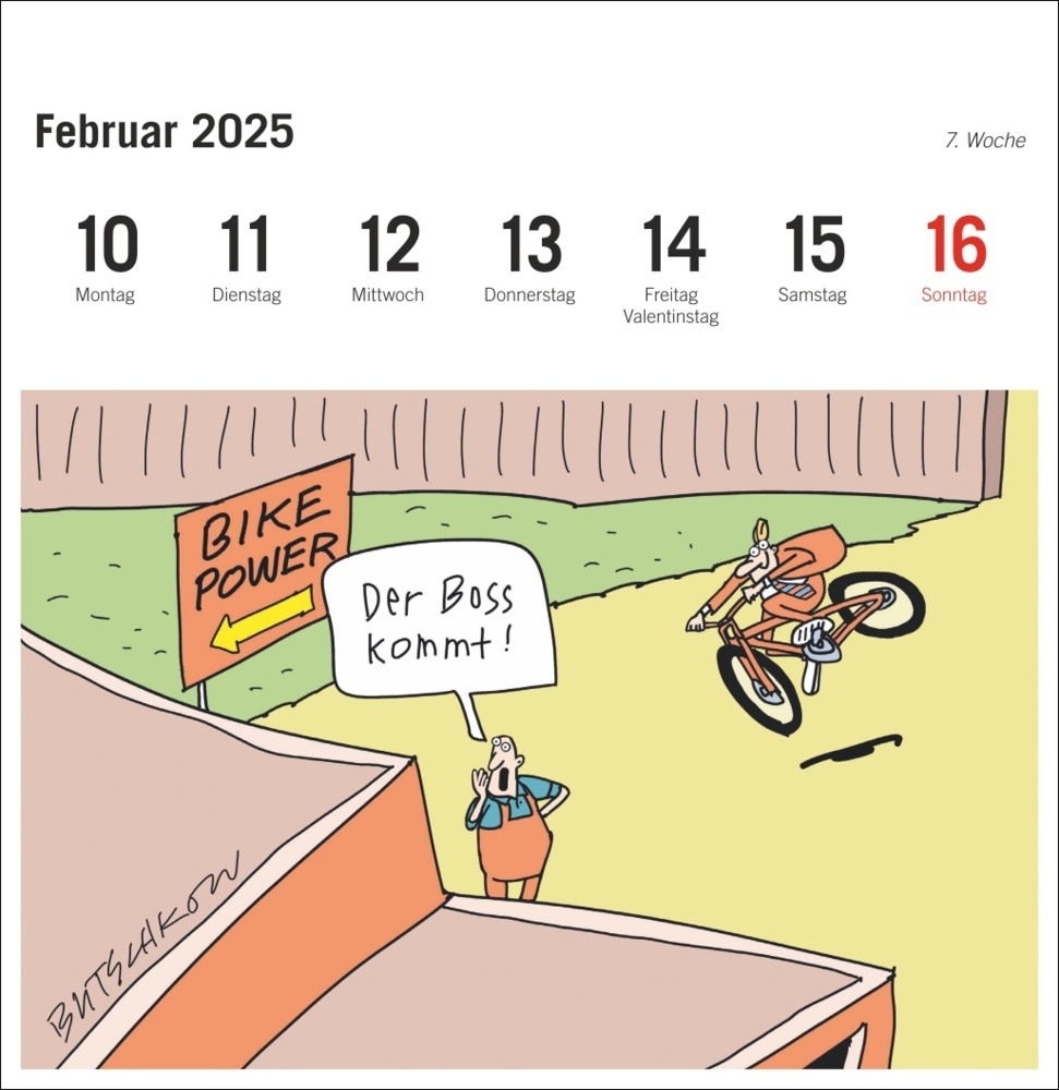 Bild: 9783756408061 | Peter Butschkow: Fahrrad unser Premium-Postkartenkalender 2025 | 54 S.