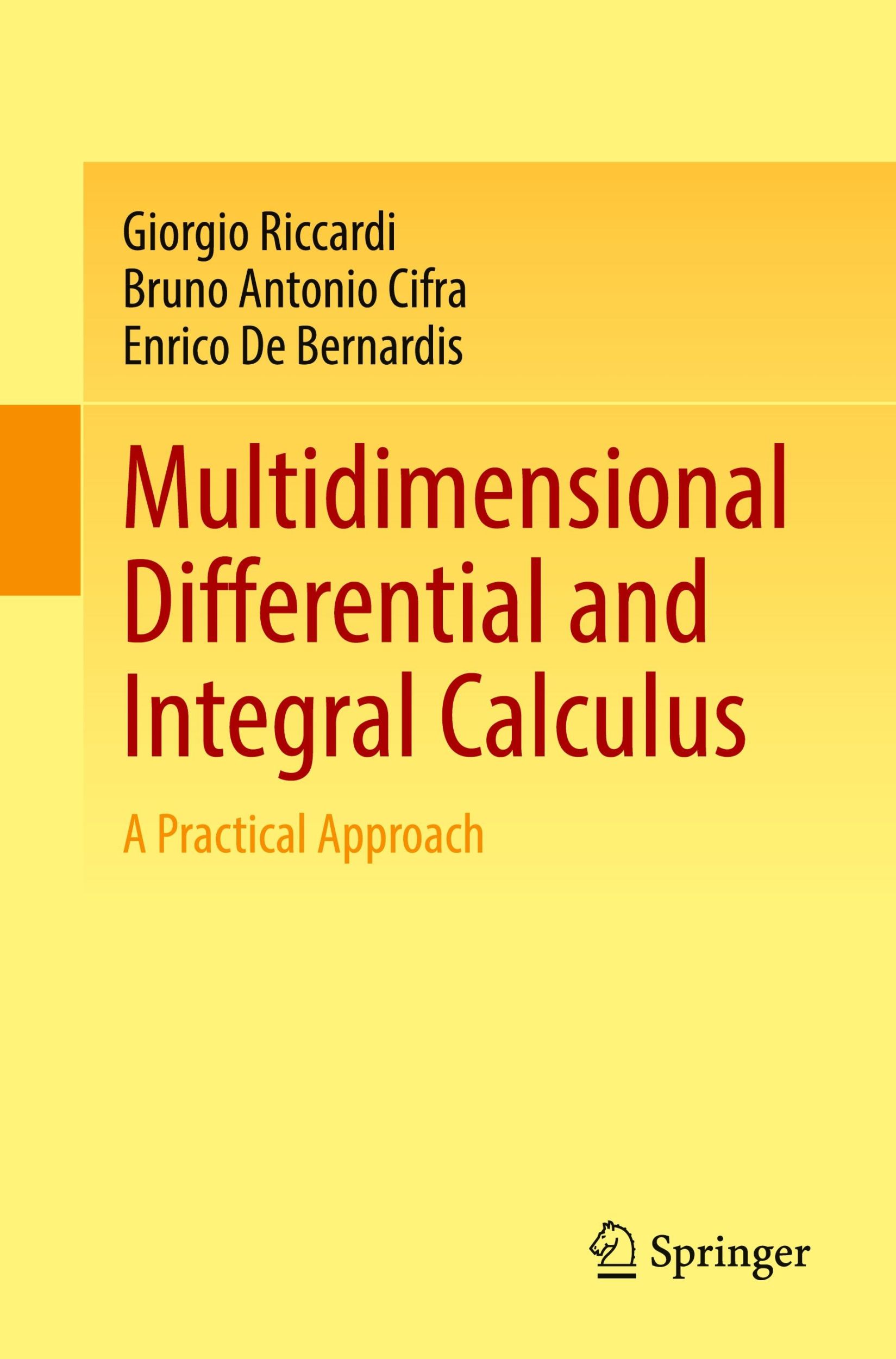 Cover: 9783031703256 | Multidimensional Differential and Integral Calculus | Riccardi (u. a.)