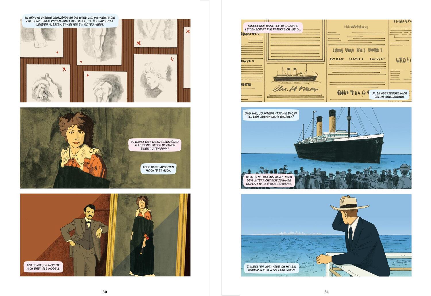 Bild: 9783038762195 | Edward Hopper - Maler der Stille | Graphic Novel | Rossi (u. a.)