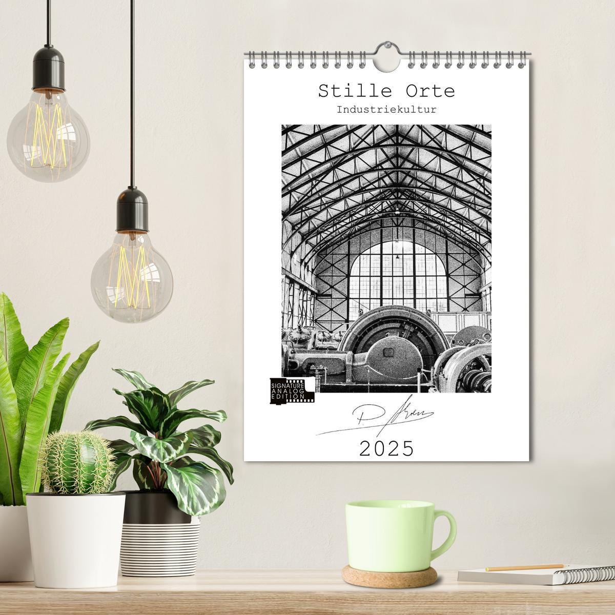 Bild: 9783435968572 | Stille Orte - Industriekultur (Wandkalender 2025 DIN A4 hoch),...