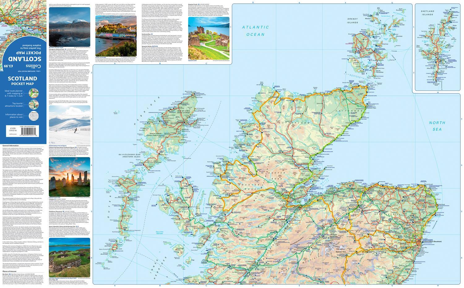 Bild: 9780008492571 | Scotland Pocket Map | The Perfect Way to Explore Scotland | Maps