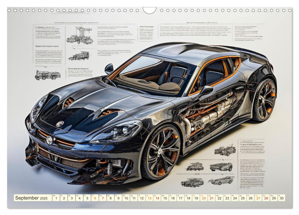 Bild: 9783383878916 | Blickpunkt Auto Design Zukunft (Wandkalender 2025 DIN A3 quer),...