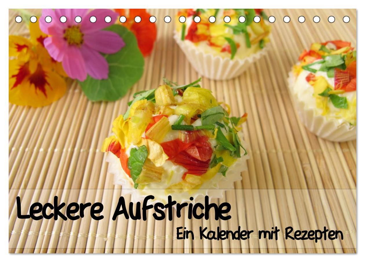 Cover: 9783435737246 | Leckere Aufstriche - Ein Kalender mit Rezepten (Tischkalender 2025...