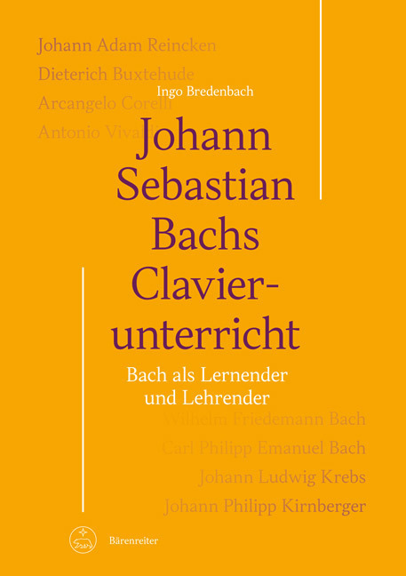 Cover: 9783761826171 | Johann Sebastian Bachs Clavierunterricht -Bach als Lernender und...