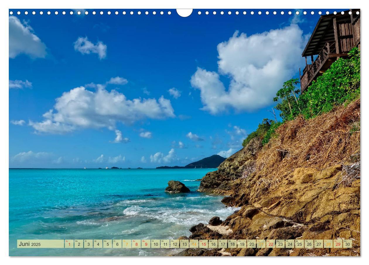 Bild: 9783435431182 | Reise in die Karibik - von den Bahamas bis Aruba (Wandkalender 2025...