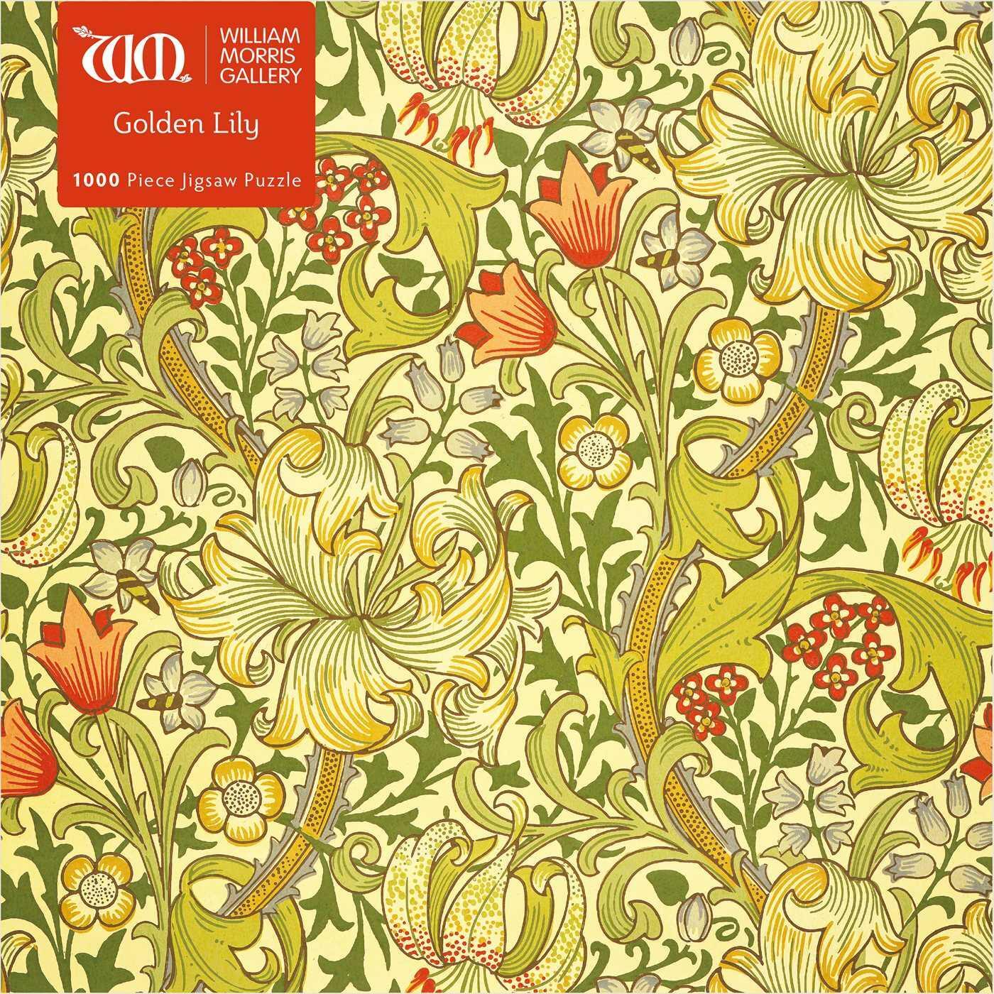 Cover: 9781787558960 | Adult Jigsaw Puzzle William Morris Gallery: Golden Lily | Buch | 2020