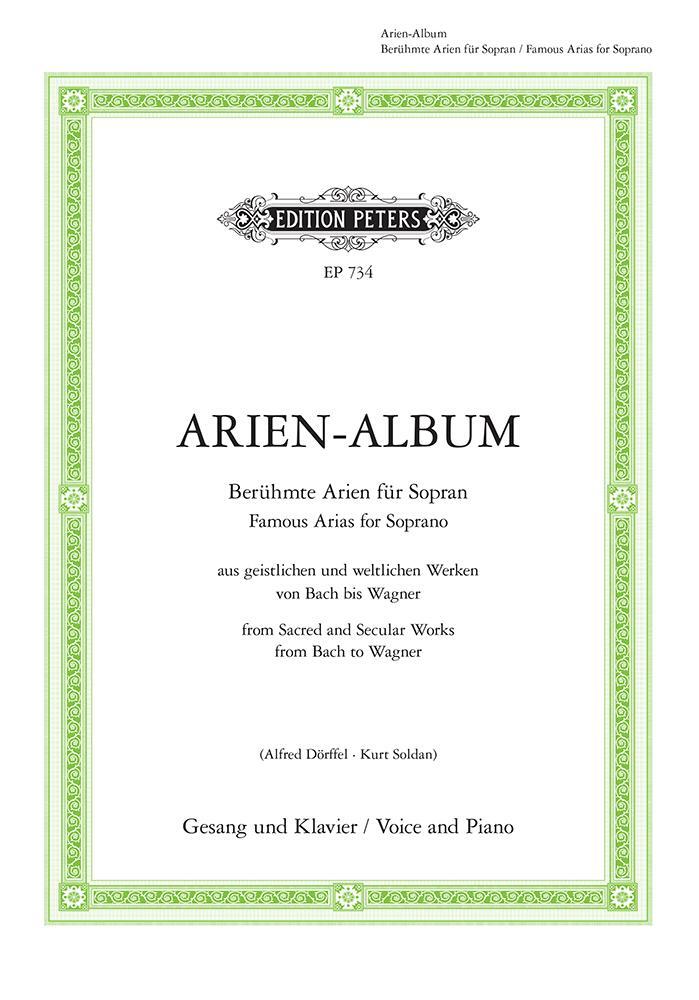 Cover: 9790014004828 | Arien-Album - Berühmte Arien für Sopran | Alfred Dörffel (u. a.)