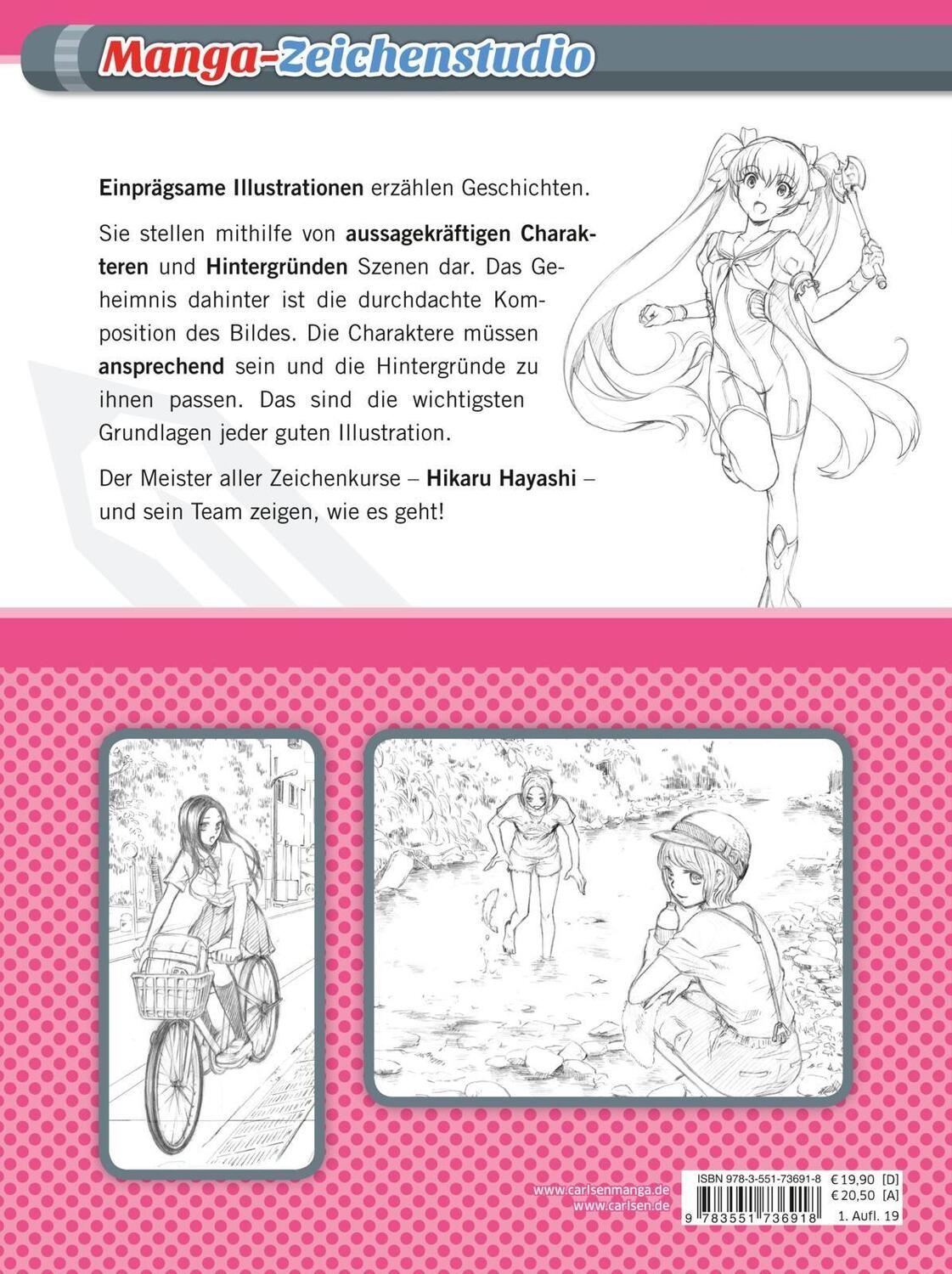 Rückseite: 9783551736918 | Manga-Zeichenstudio: Figuren &amp; Hintergründe | Hikaru Hayashi | Buch