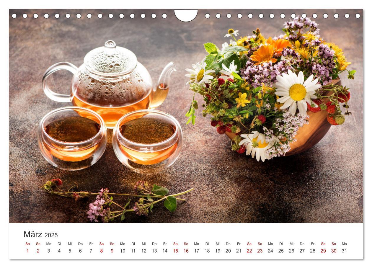 Bild: 9783383940323 | It's Tea Time (Wandkalender 2025 DIN A4 quer), CALVENDO Monatskalender