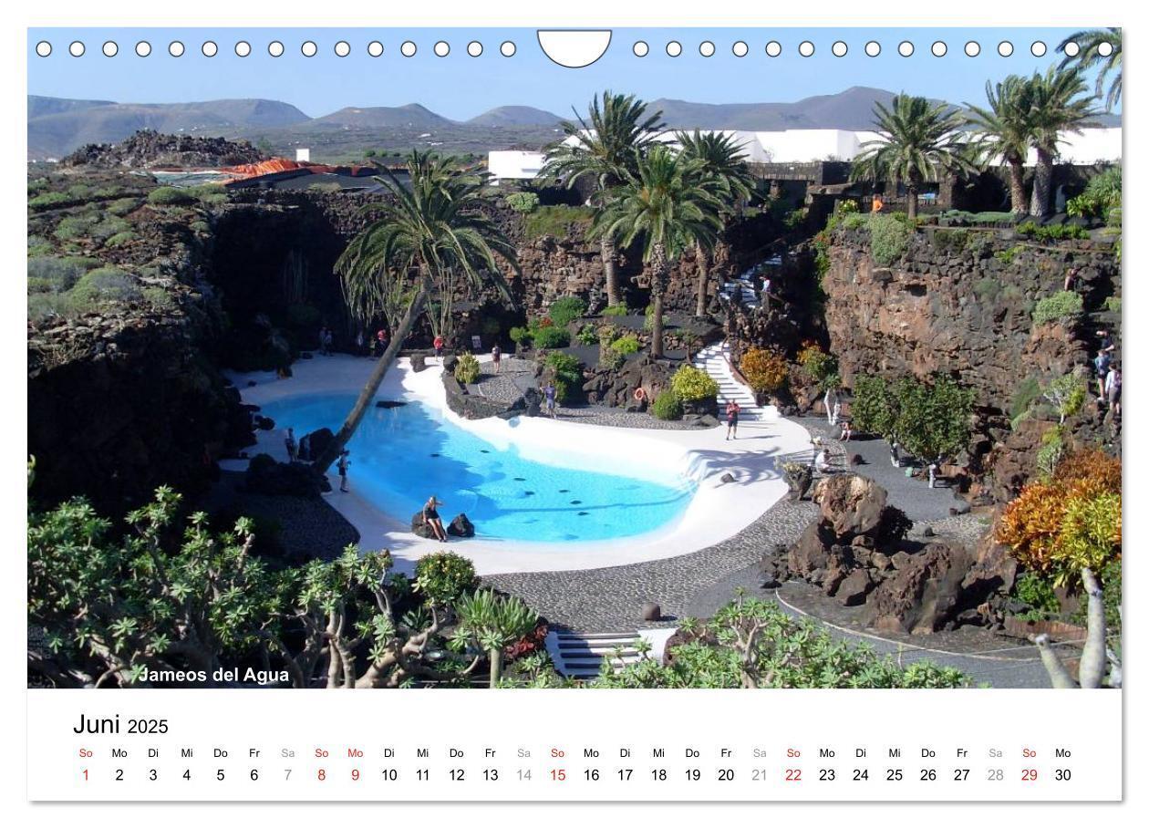 Bild: 9783435765492 | Die Canarischen Inseln - Lanzarote (Wandkalender 2025 DIN A4 quer),...