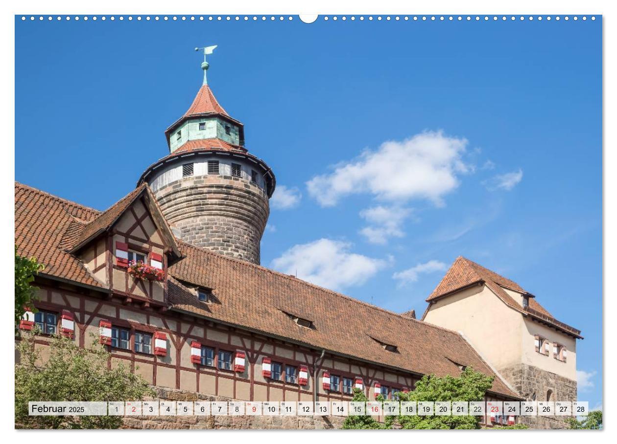 Bild: 9783435591619 | NÜRNBERG Historisches Stadtherz (Wandkalender 2025 DIN A2 quer),...